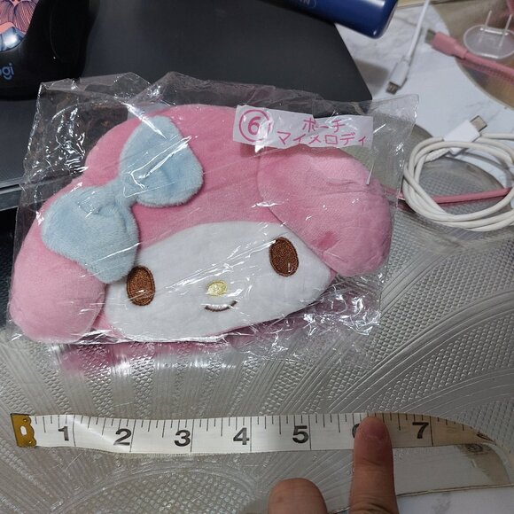 Super Cute Adorable My Melody Mini Zippered Bag Mini Wallets - Picture 3 of 5